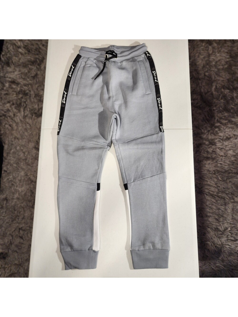 Supply & Demand SD SUPPLY 89 Teens M Gray Jogger Pants Drawstring Elastic Waist